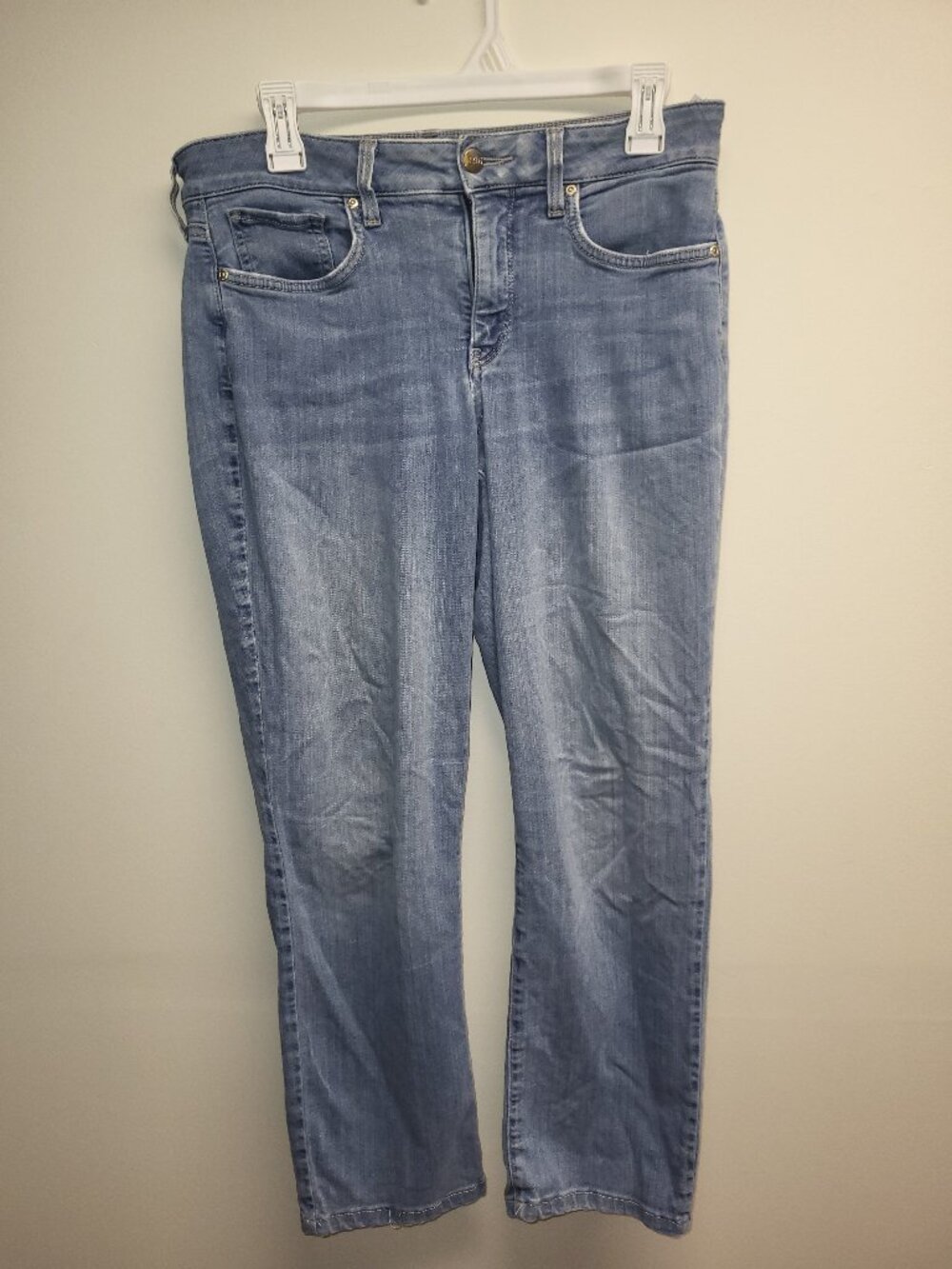 NYDJ Marilyn Straight Lift Tuck Jeans 8P